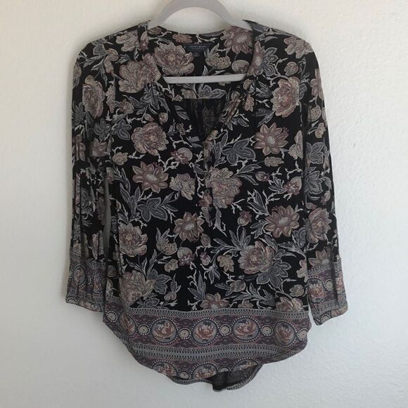 Lucky Brand Boho Top - Picture 1 of 6